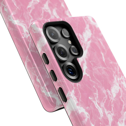 Marble Crush in Pink - Tough Phone Case