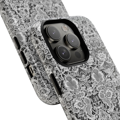 Luxe Lace in Black - Magsafe Case