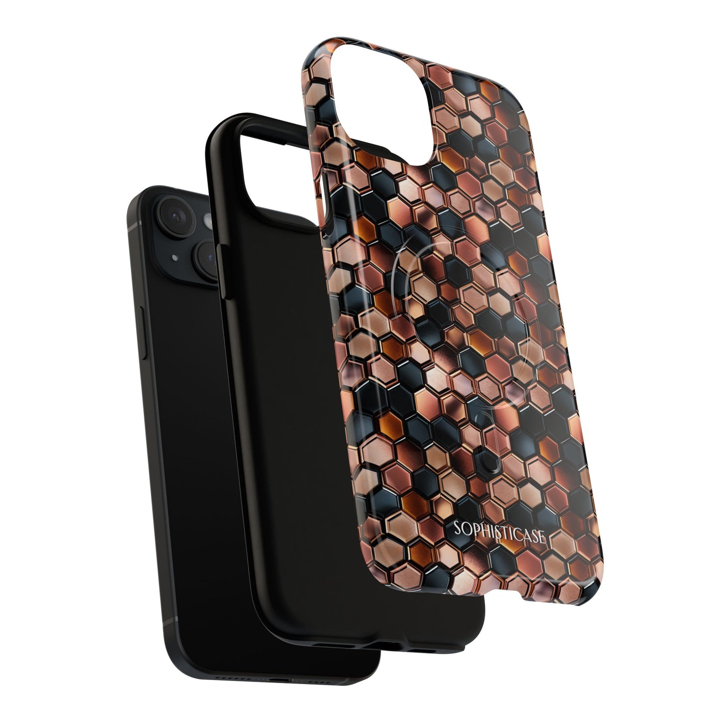 Rose' Runway in Honeycomb Mosaic - Magsafe Case