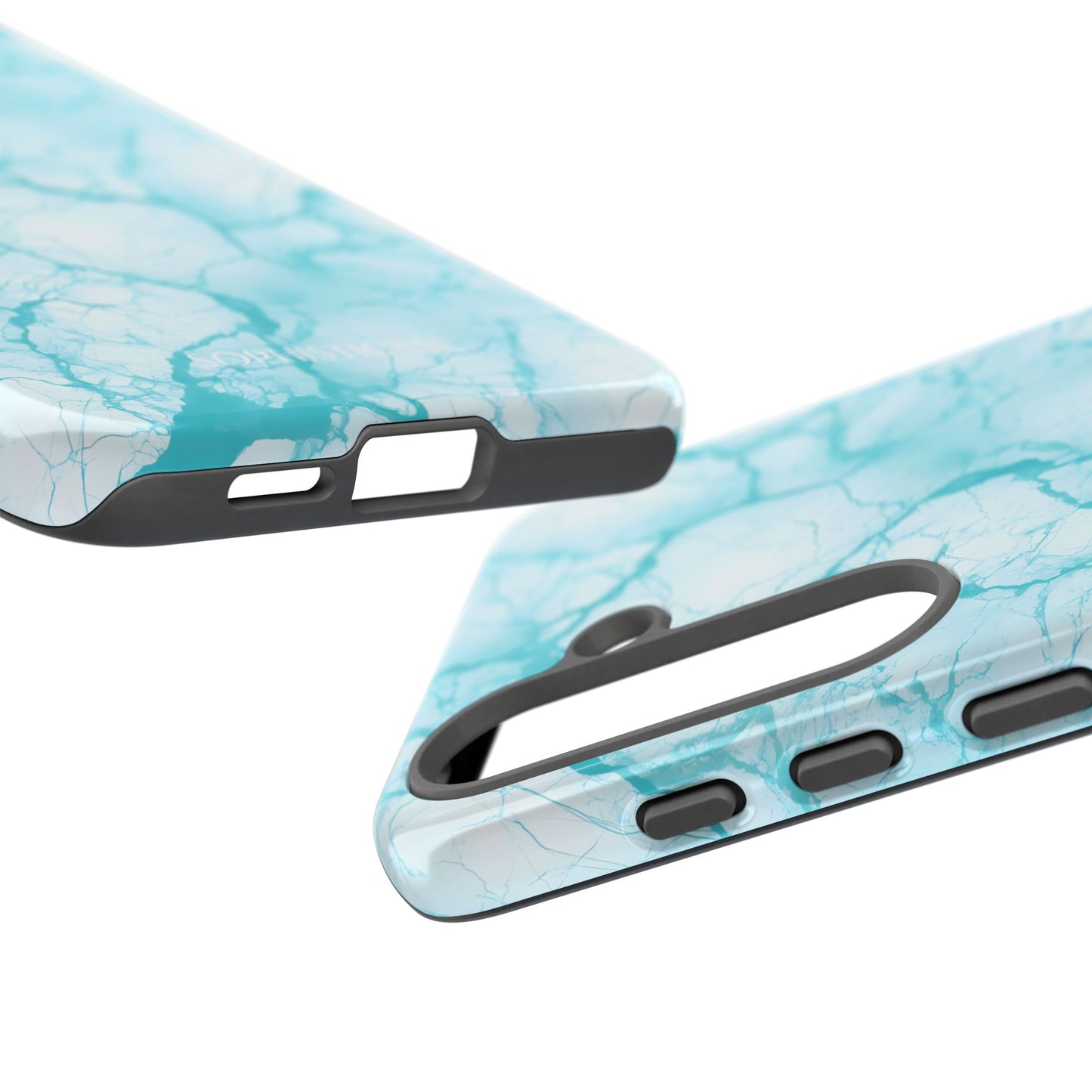 Marble Opulence in Aqua - Tough Phone Case