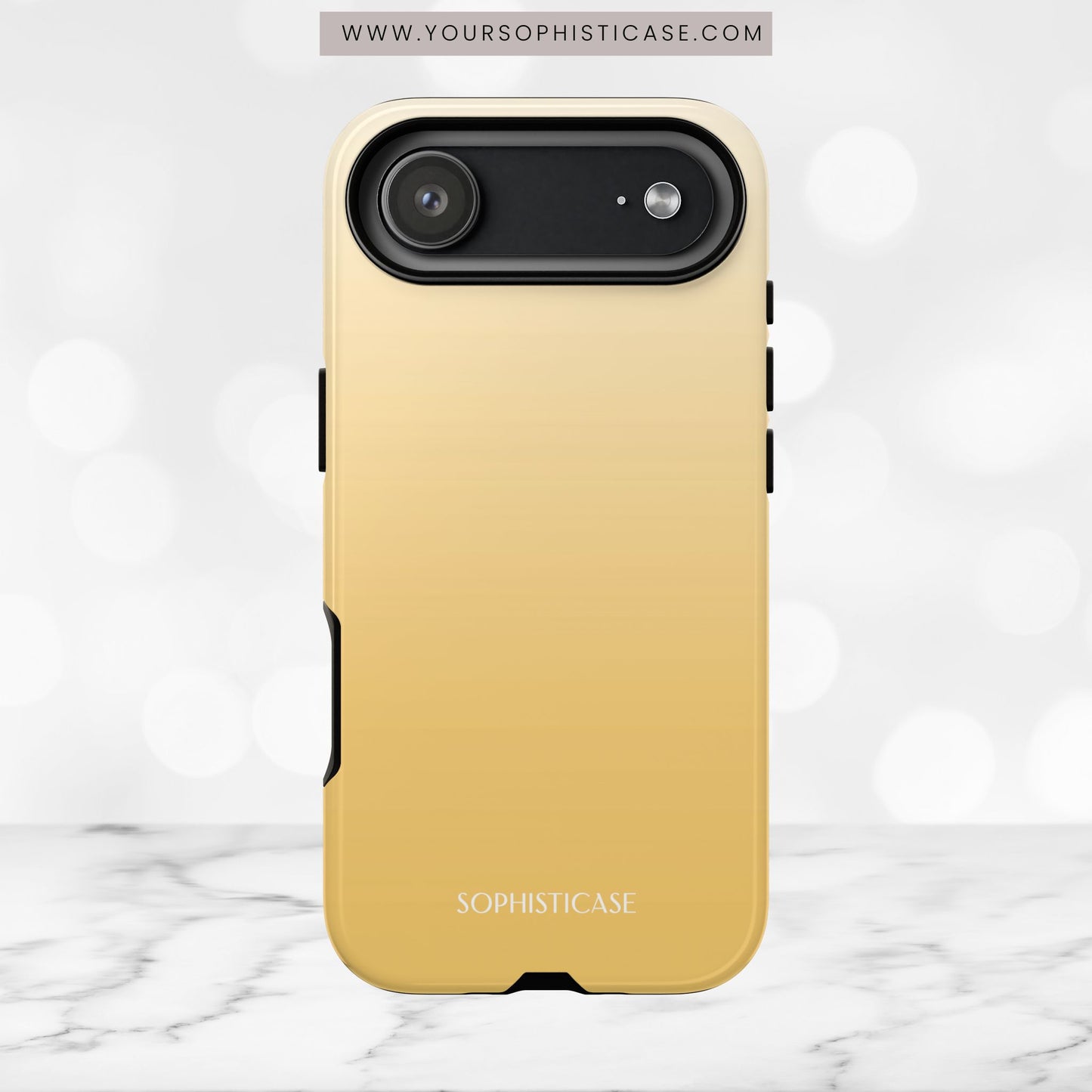 Heavenly in Mustard - Tough Phone Case