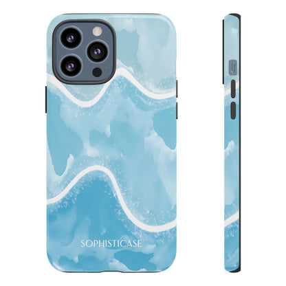 Serenity in Blue - Drop Proof Phone Case for iPhone, Samsung Galaxy and Google Pixel