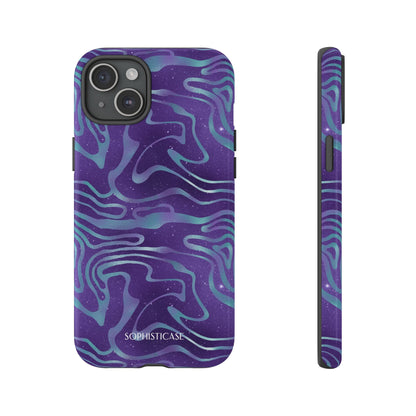 Cosmic Gold in Blue & Purple - iPhone Case, Samsung Galaxy Case, Google Pixel Case