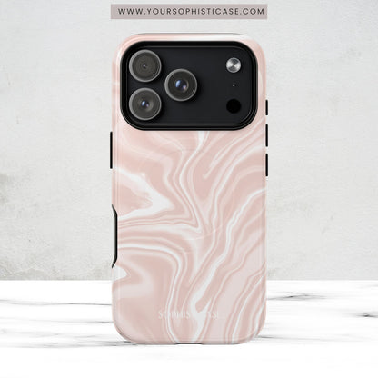 Liquid Dreams in Neutral Beige - Magsafe Case