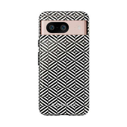 Illusions in Black - Tough Phone Case for Google Pixel