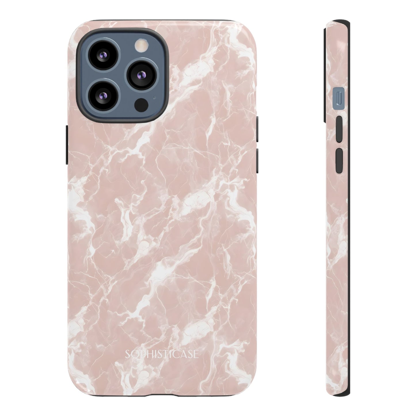 Marble Crush in Neutral Beige - iPhone Case