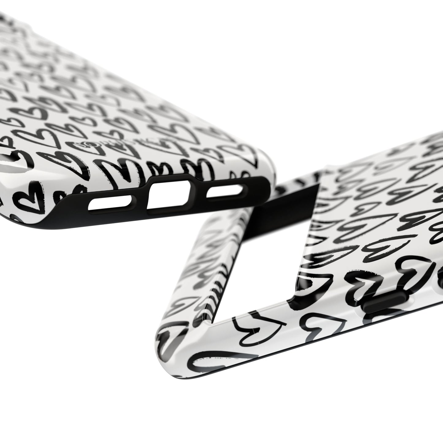 Dark Thoughts in Urban Heart - Tough Phone Case