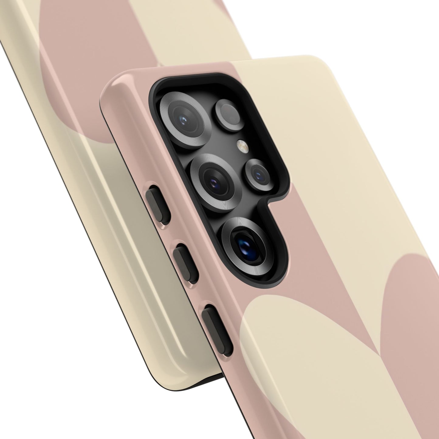 Be Mine in Brown and Beige - iPhone Case, Samsung Galaxy Case, Google Pixel Case