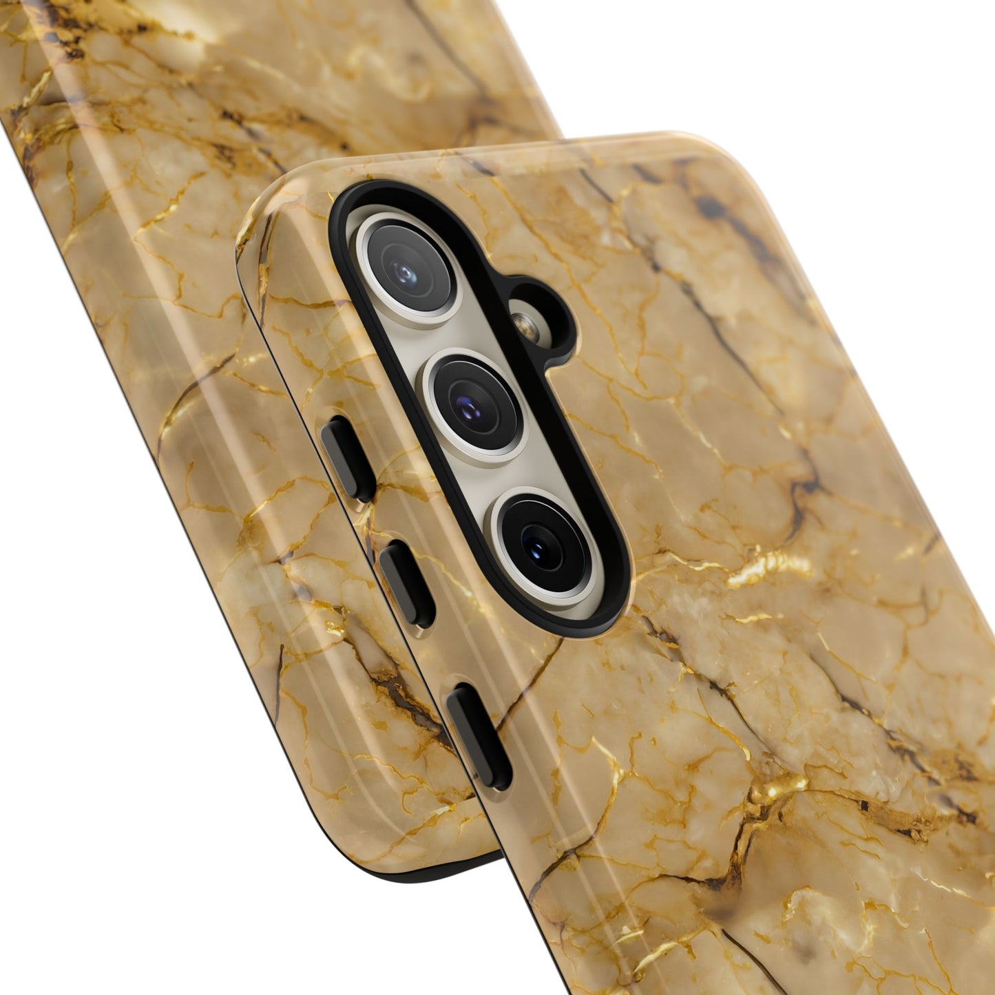 Marble Opulence in Gold - iPhone Case, Samsung Galaxy Case, Google Pixel Case