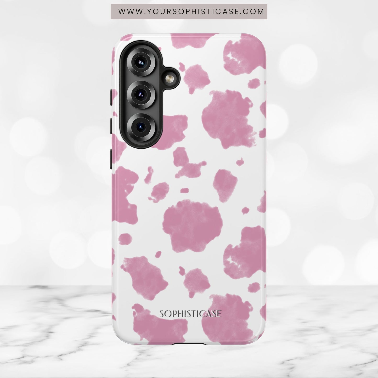 Holy Cow in Pink - Tough Phone Case