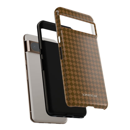 Diamond Diva in Deep Brown - Google Pixel Case