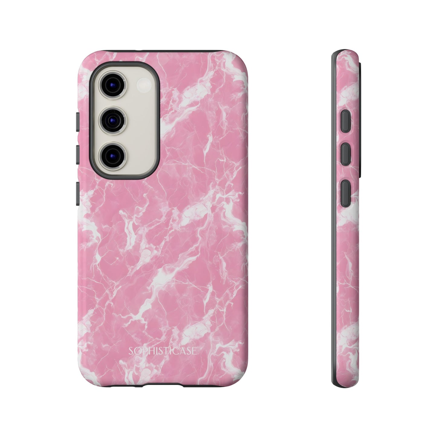Marble Crush in Pink - Tough Phone Case