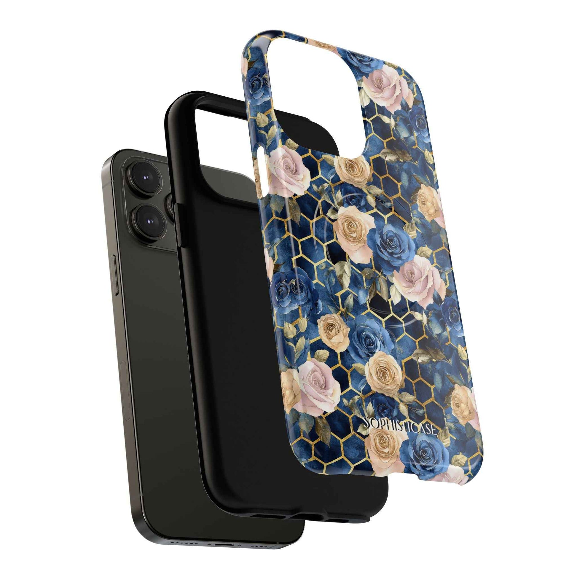 Royal Floral in Midnight Rose - iPhone Magsafe Case