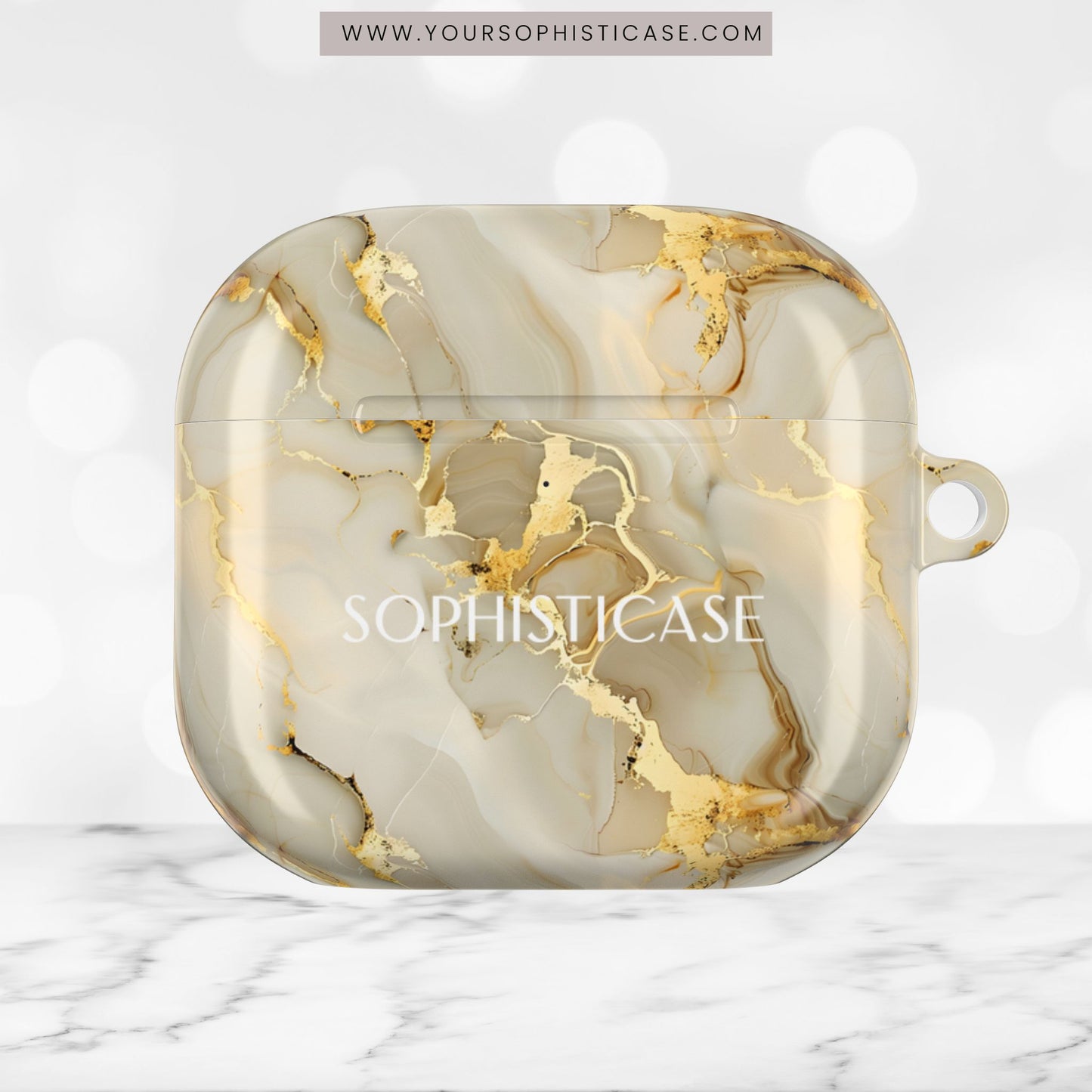 AirPod Cases - Gold Rush in Solace