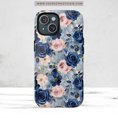 Royal Floral in Gilded Sky - iPhone Magsafe Case