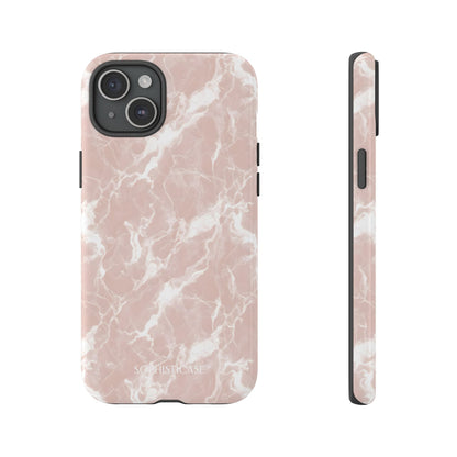 Marble Crush in Neutral Beige - Tough Phone Case