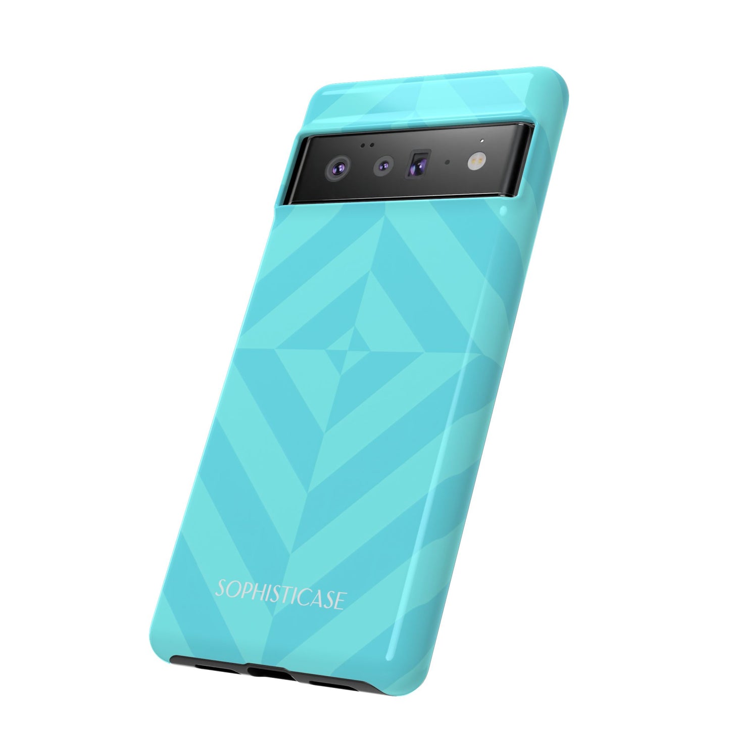 Zenergy in Aqua - Tough Phone Case for Google Pixel