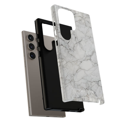 Marble Opulence in White - iPhone Case, Samsung Galaxy Case, Google Pixel Case