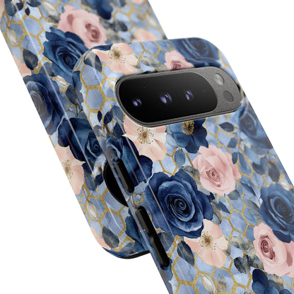 Royal Floral in Gilded Sky - Tough Phone Case