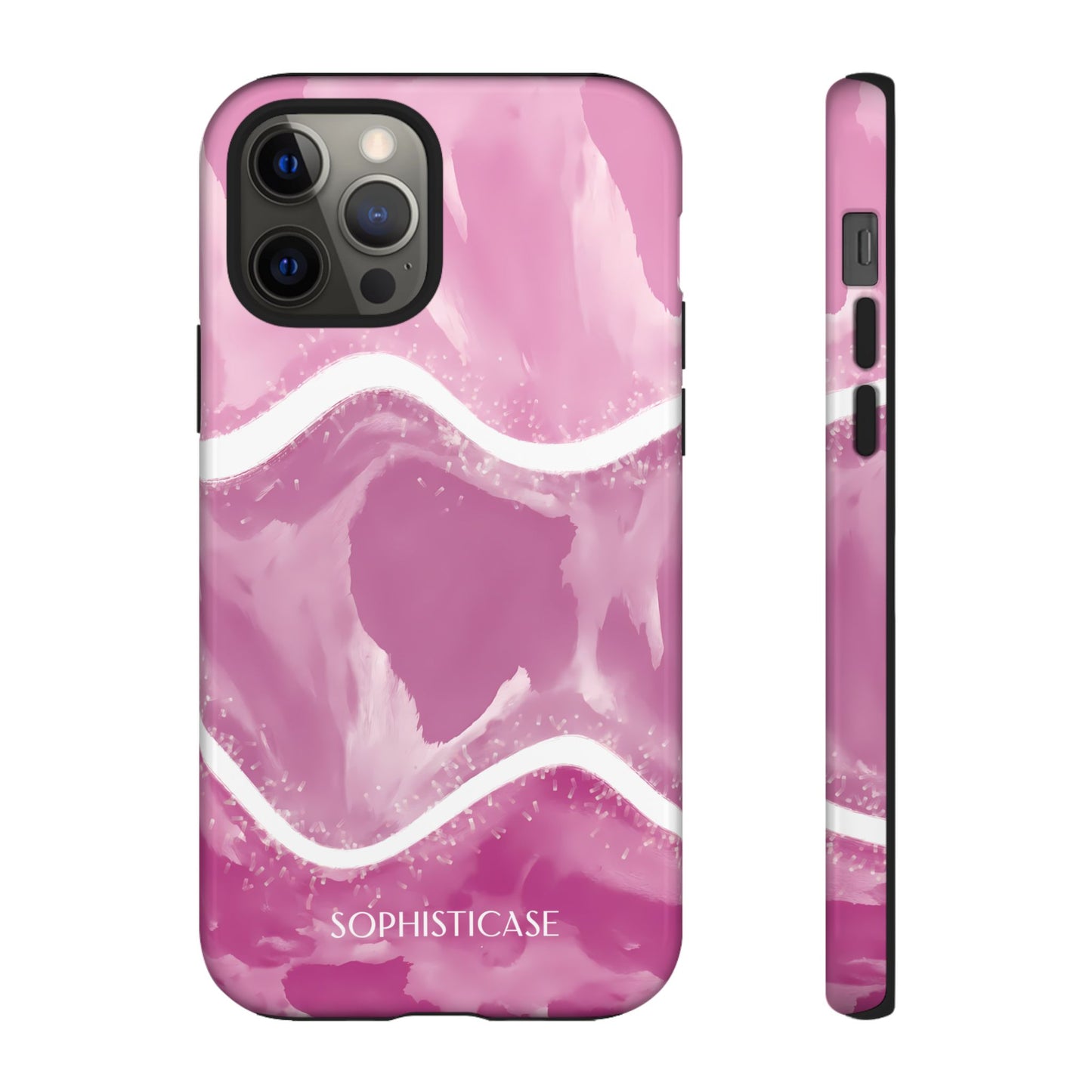 Serenity in Plum Purple - Drop Proof Phone Case for iPhone