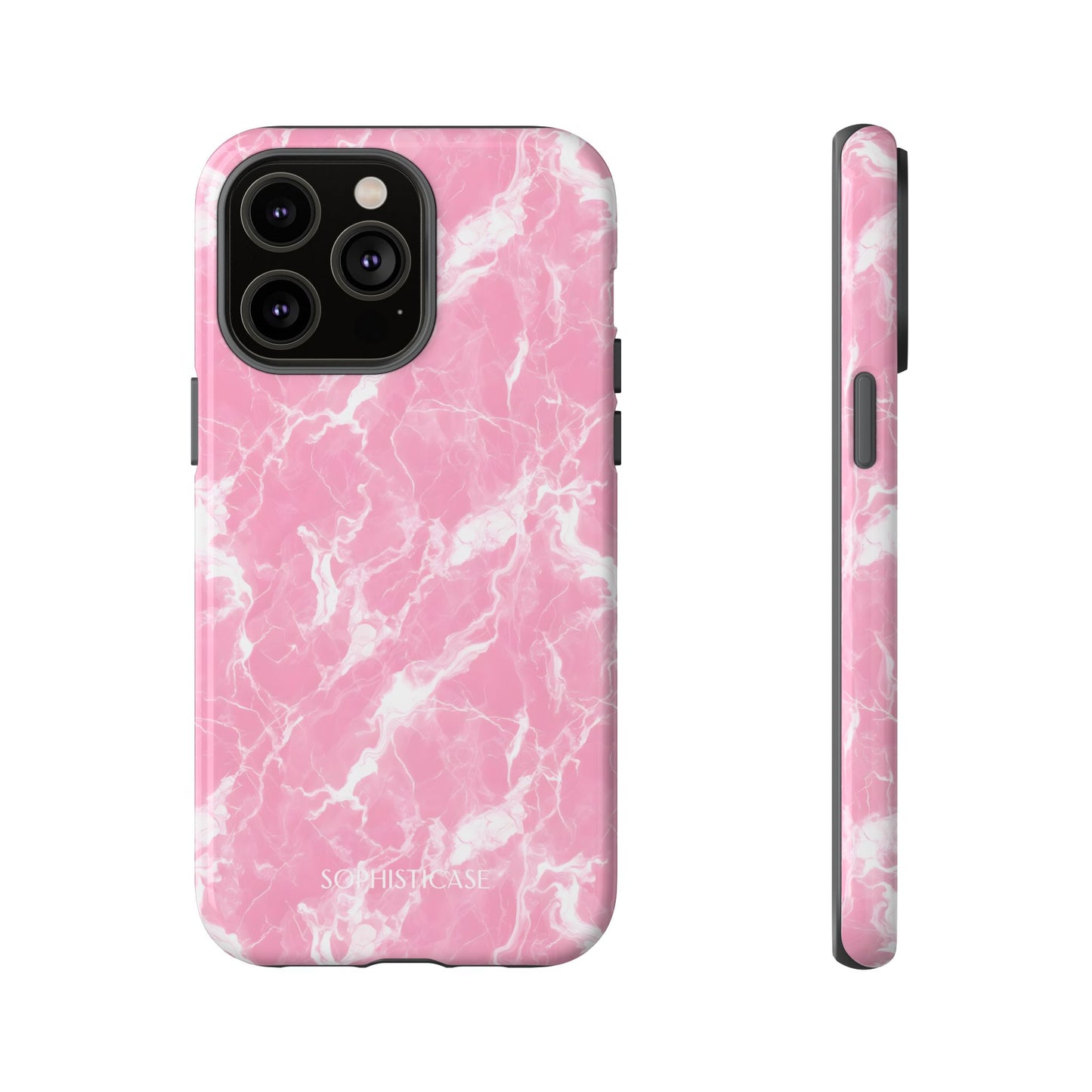 Marble Crush in Pink - Tough Phone Case