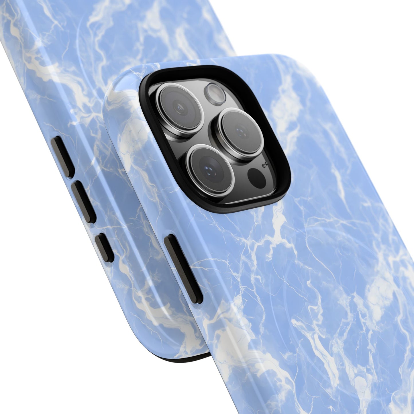 Marble Crush in Blue - Magsafe Case