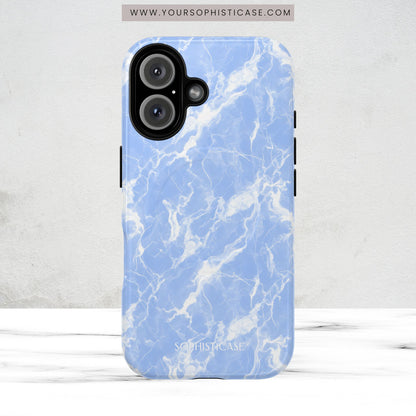 Marble Crush in Blue - Magsafe Case