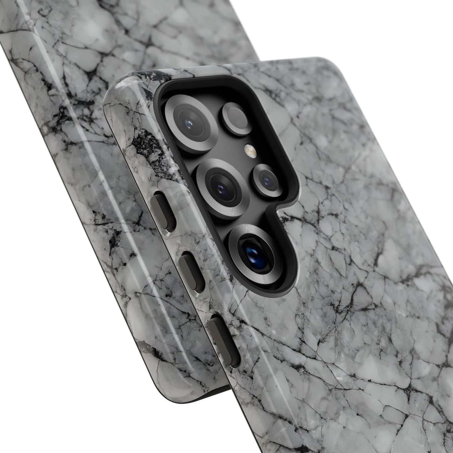 Marble Opulence in Grey - iPhone Case, Samsung Galaxy Case, Google Pixel Case