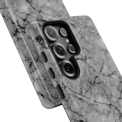Marble Opulence in Grey - iPhone Case, Samsung Galaxy Case, Google Pixel Case