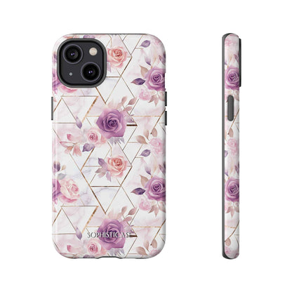 Royal Floral in Rose Royale - Tough Phone Case