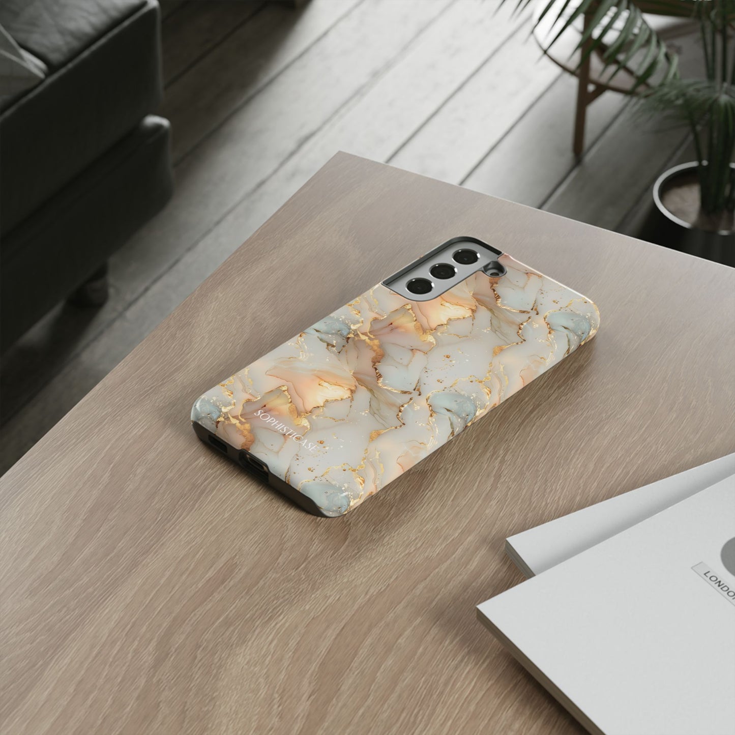 Gold Rush in Lunaria - Tough Phone Case