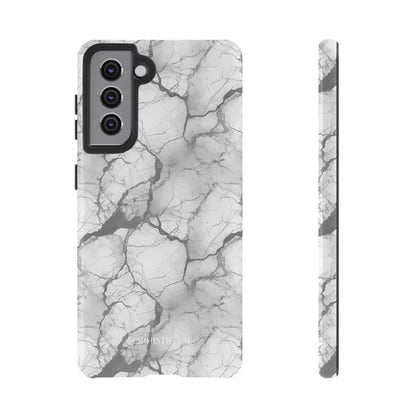 Marble Opulence in Charcoal Grey - Tough Phone Case