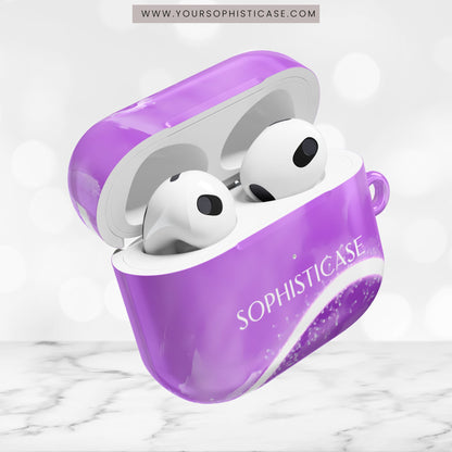 AirPod Cases - Serenity in Purple