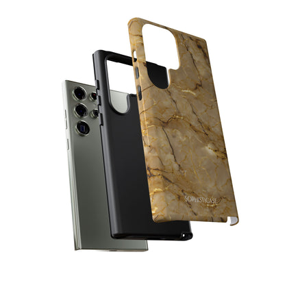 Marble Opulence in Gold - iPhone Case, Samsung Galaxy Case, Google Pixel Case