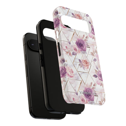 Royal Floral in Rose Royale - Tough Phone Case