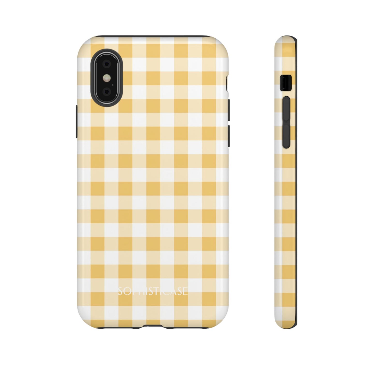 Tough Case - Gingham in Yellow