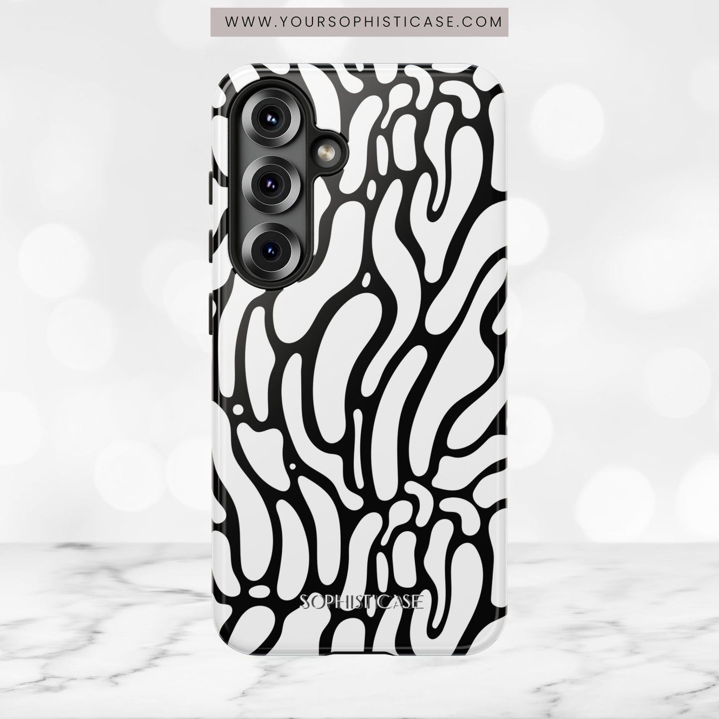 Dark Thoughts in Onyx - iPhone Case, Samsung Galaxy Case, Google Pixel Case