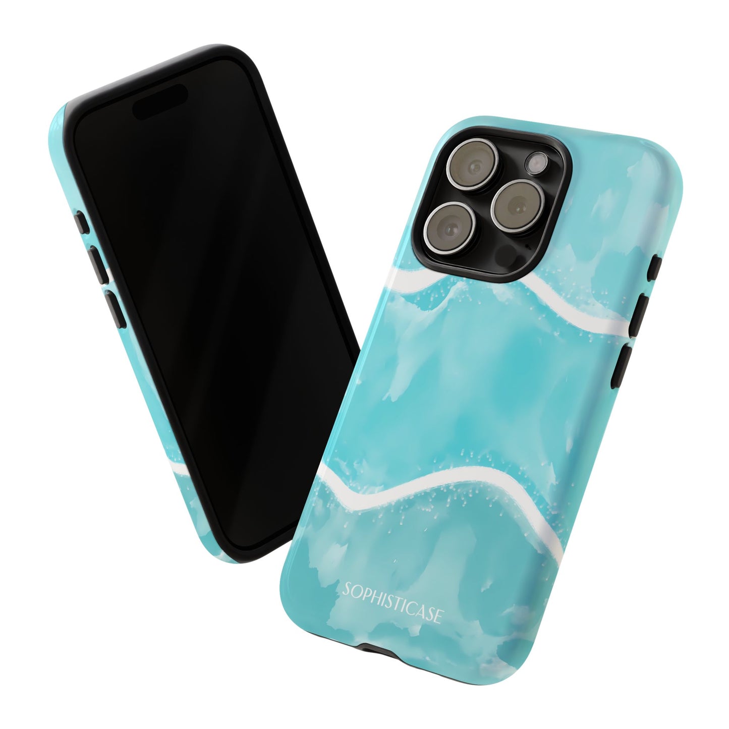 Serenity in Aqua - iPhone Case