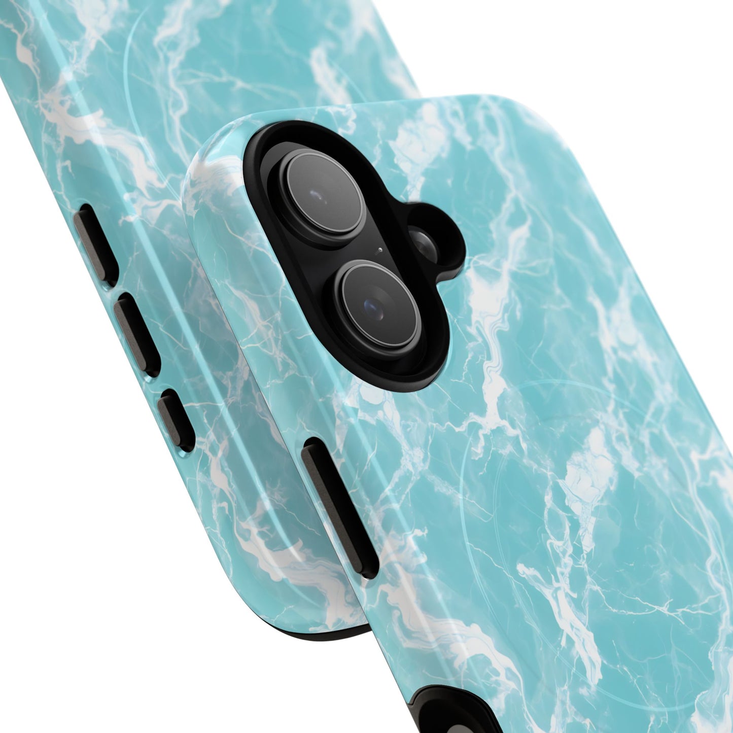 Marble Crush in Aqua - Magsafe Case