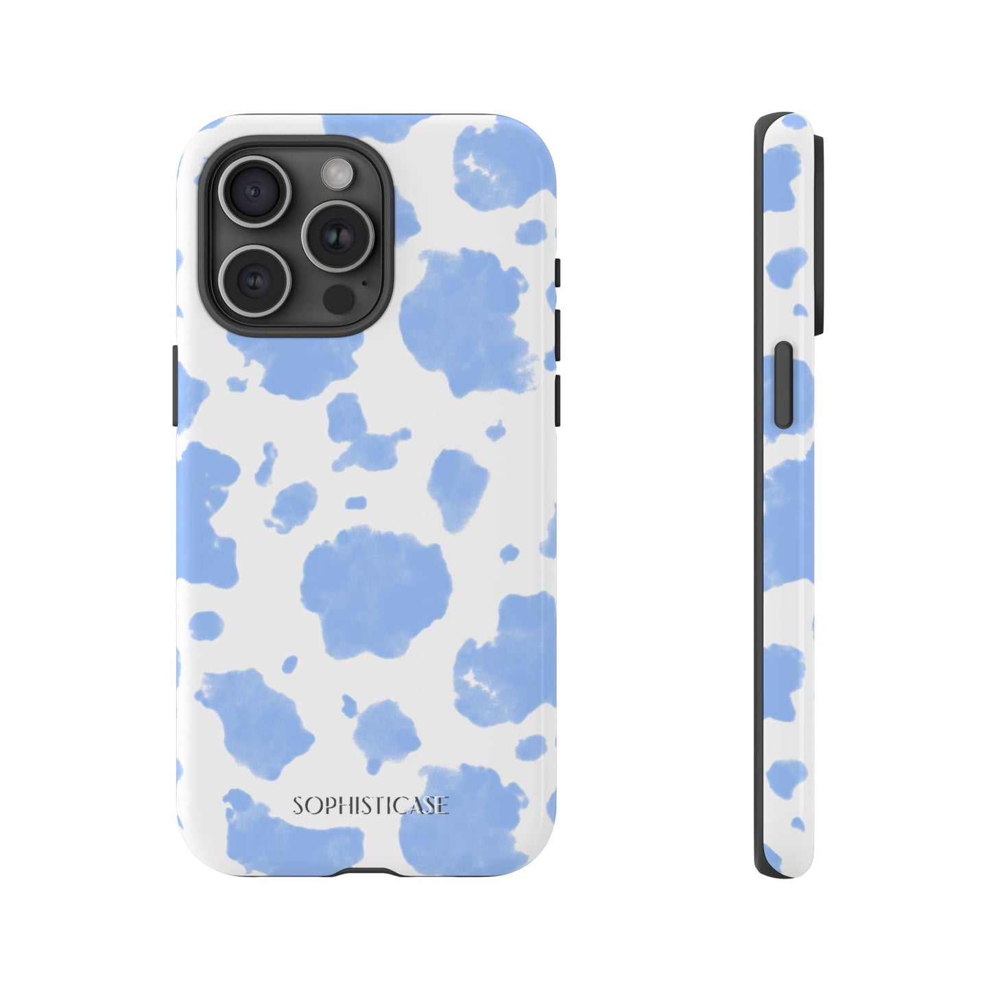 Holy Cow in Blue - iPhone Case, Samsung Galaxy Case, Google Pixel Case