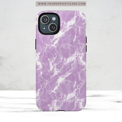 Marble Crush in Purple - Magsafe Case