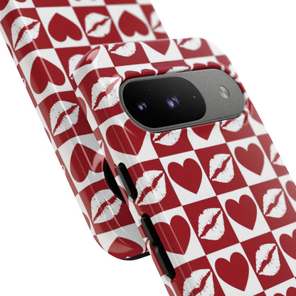 Belle Amie in Red - iPhone Case, Samsung Galaxy Case, Google Pixel Case