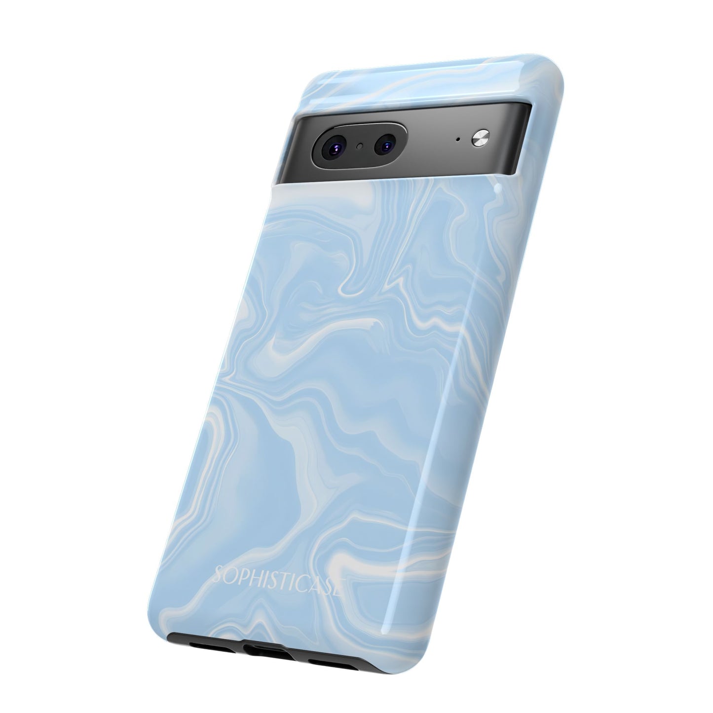 Liquid Dreams in Blue - Protective Phone Case for Google Pixel