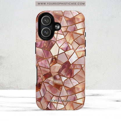 Rose' Runway in Champagne Mosaic - Magsafe Case