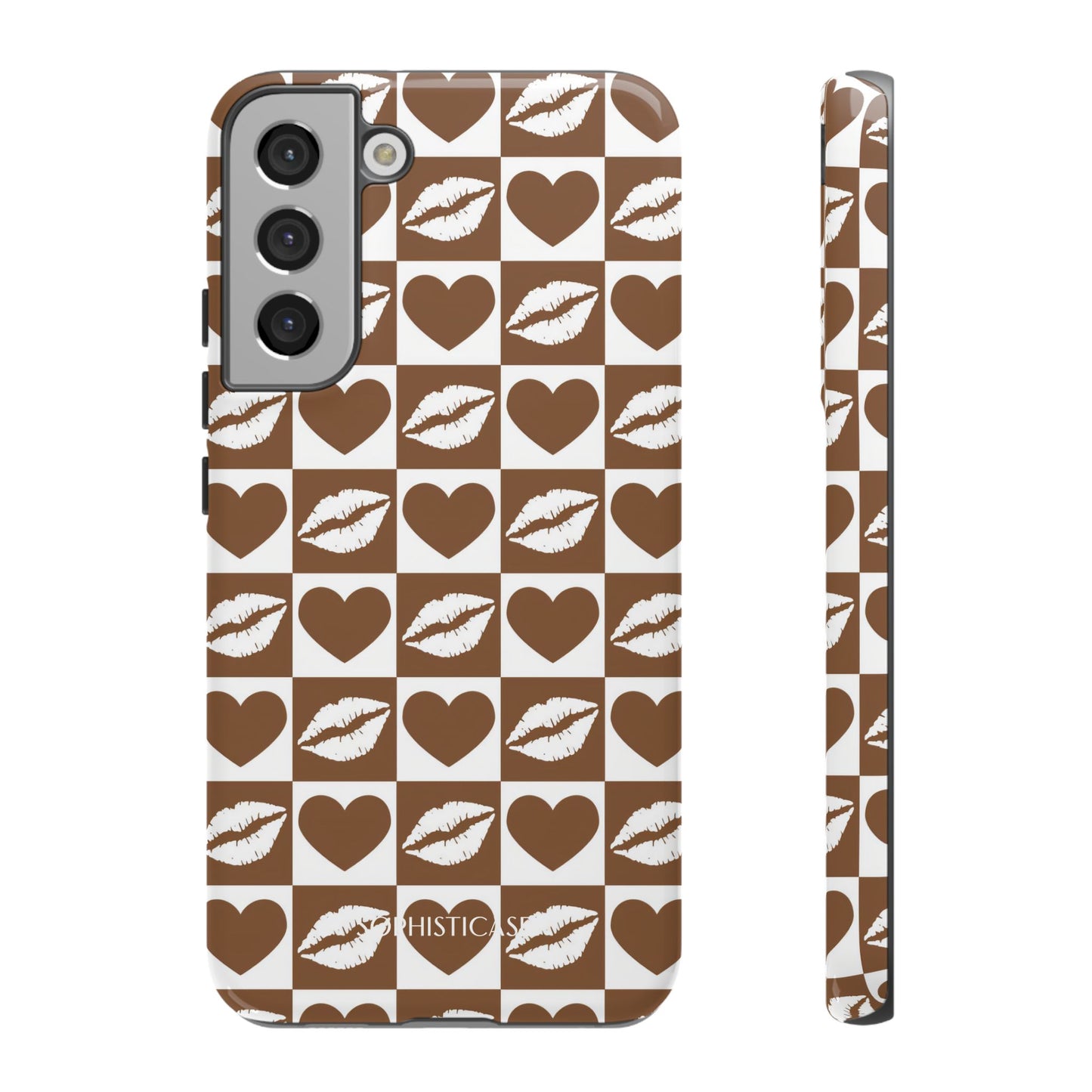 Belle Amie in Deep Brown - iPhone Case, Samsung Galaxy Case, Google Pixel Case