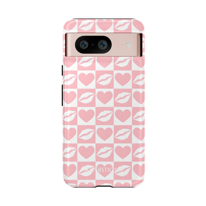 Belle Amie in Light Pink - Galentines Release - Drop Proof Protective Phone Case for iPhone, Samsung Galaxy and Google Pixel