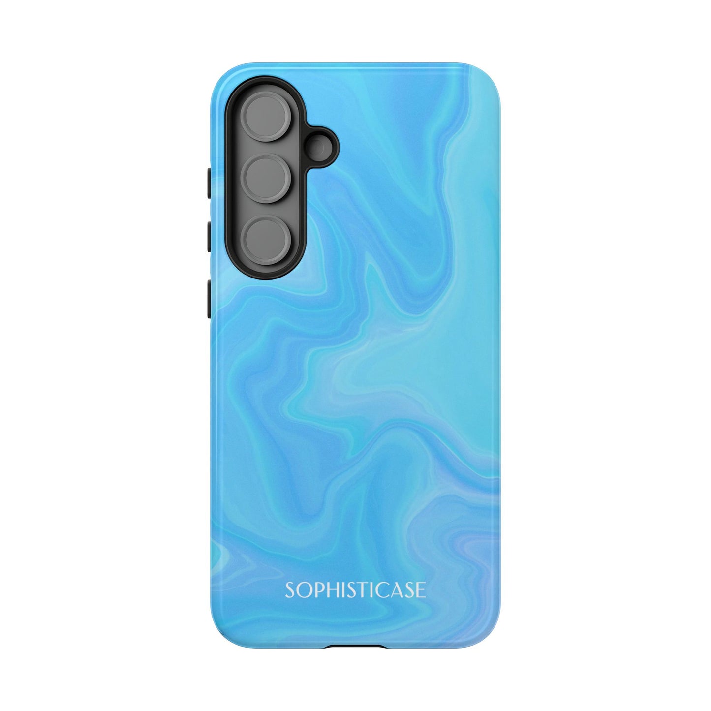 Liquid Magic in Blue - Drop Proof Phone Case for Samsung Galaxy