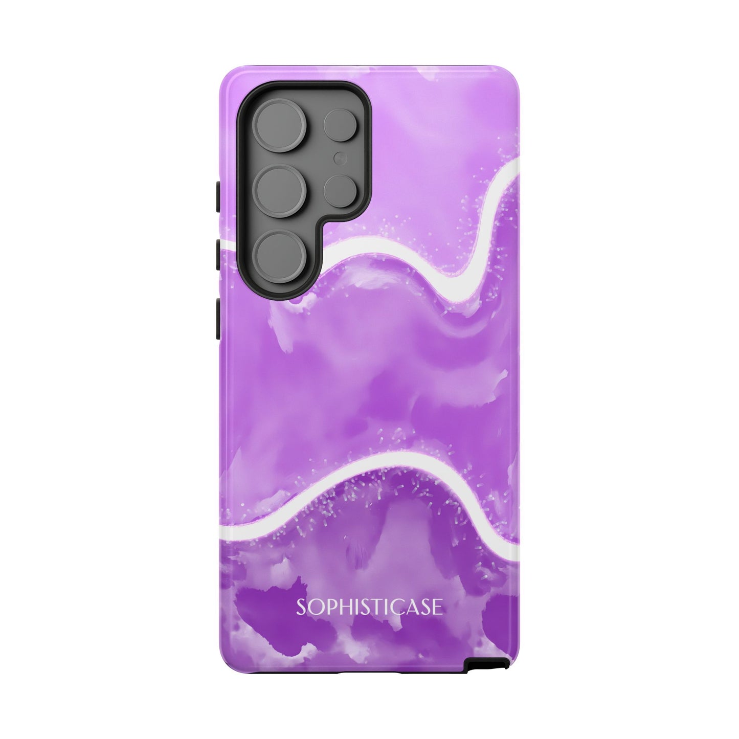 Serenity in Deep Purple - Protective Phone Case for Samsung Galaxy