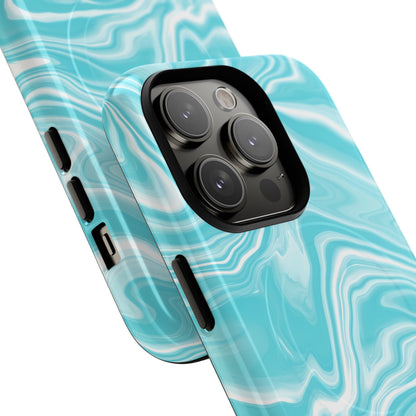 Liquid Dreams in Aqua - Magsafe Case