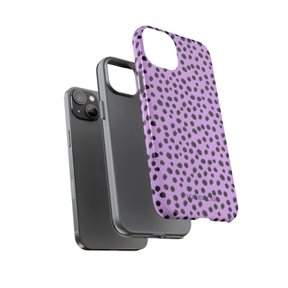 Cheetahs and Liars in Purple - iPhone Case